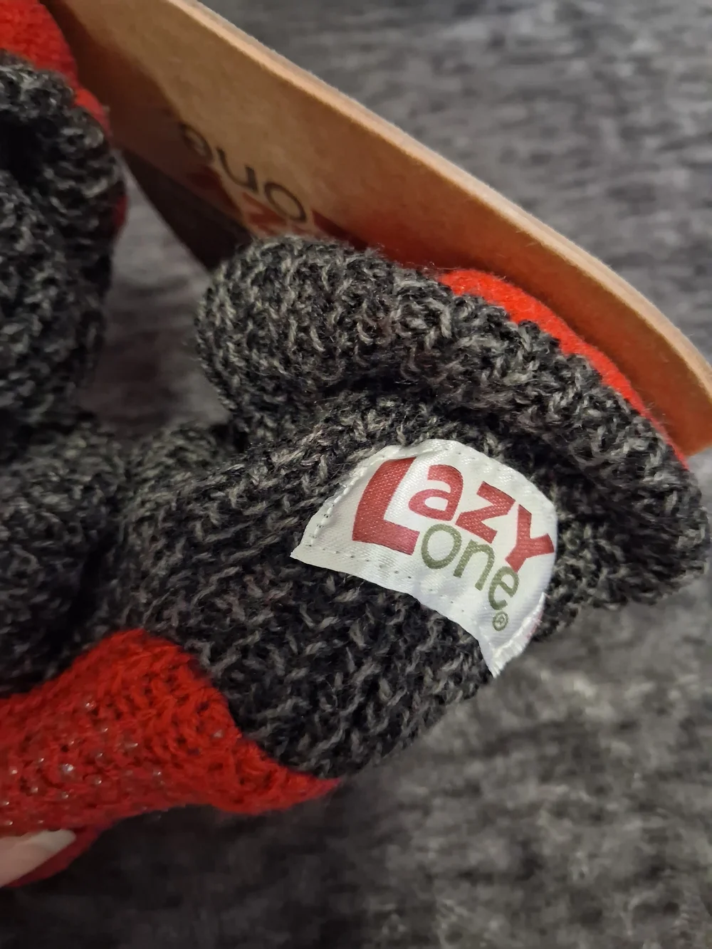NWT Lazy One Woodland Bear Slipper Bootie Socks/Slippers Lined Infant/Baby 1-3